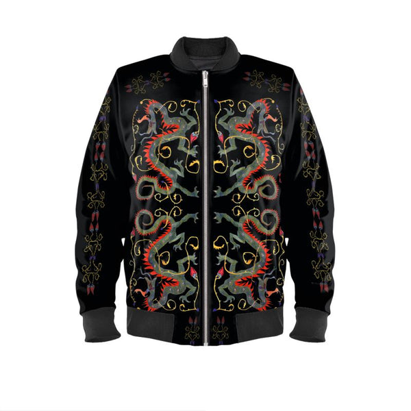 Dragon Bomber Jacket | Damon Grey