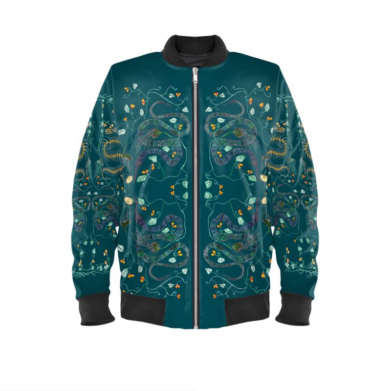 Bomber Jacket - Snakes