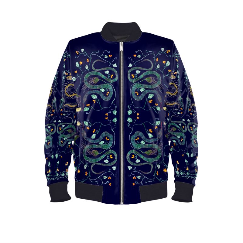 Bomber Jacket - Snakes