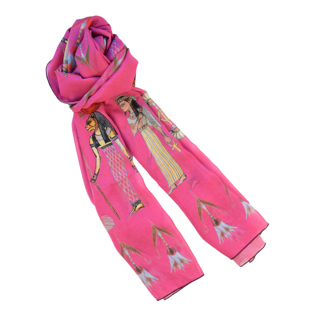 Egyptian Standard Scarf, pink